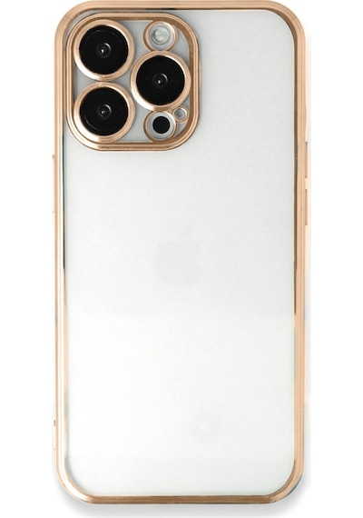 Apple Uyumlu iPhone 14 Pro Kılıf Razer Lens Çerçeveli Silikon Kapak