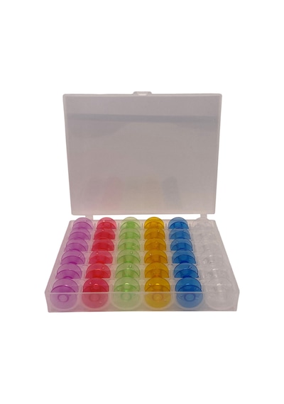 Ev Tipi Aile Dikiş Makinesi Plastik Geniş Masura Renkli Kutulu / Hm2518m 36 Adet