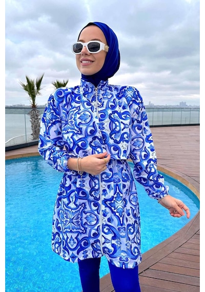 Kahijab Sea Tesettür Mayo - S Mavi