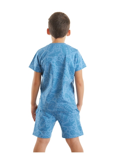 Shark Erkek Çocuk Yazlık T-shirt Şort Takım