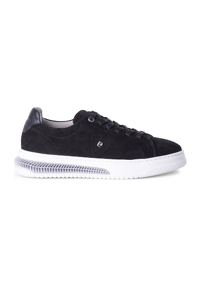 Pierre Cardin 335749 Erkek Günlük Sneaker Ayakkabı Siyah Süet Siyah
