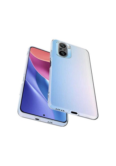 Xiaomi Mi 11i Kılıf Zore Süper Silikon Kapak Renksiz