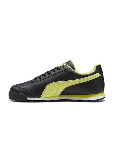 Puma Erkek Siyah-sarı Roma Basic Sneaker Ayakkabı 36957153 Siyah - Sarı
