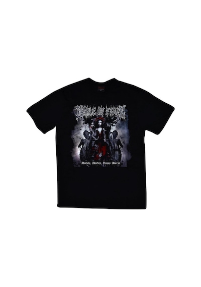 Stoned&Fame Unisex Siyah Cradle Of Field Baskılı T-shirt SIYAH Siyah