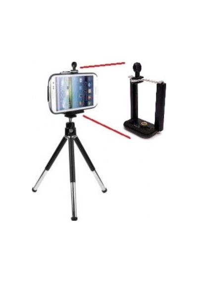 Telefon Ve Kamera Tutucu Tripot Ayak 20 Cm Telefon Tutuculu