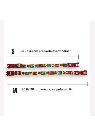 Caramelos Kişiye Özel İsimli- Künyeli Küçük Ve Orta Irk Bbngm Kırmızı