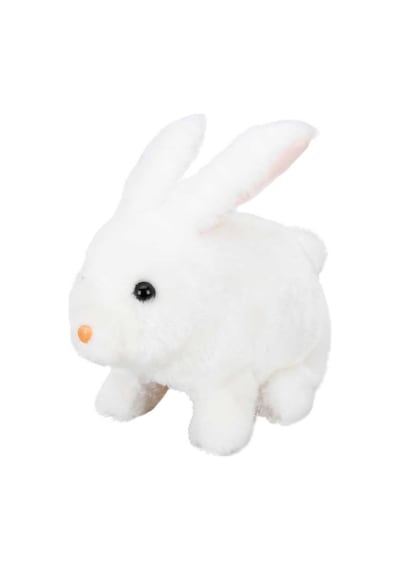 Puffy Friends Sesli Ve Hareketli Oyuncak Peluş Tavşan Robbie