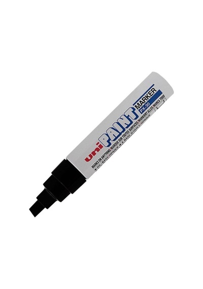 Paint Marker 4.0-8.5mm Kesik Uç Boyama Markörü Siyah