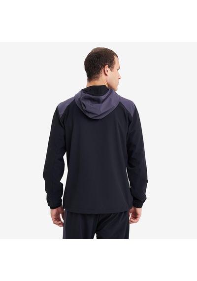 Lescon Siyah Erkek Fermuarlı Kapüşonlu Sweatshirt 26n-1148