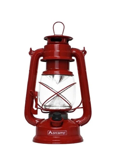 Orcamp Retro Gemici Ve Kamp Lambası Kırmızı Out-4210 Çok Renkli