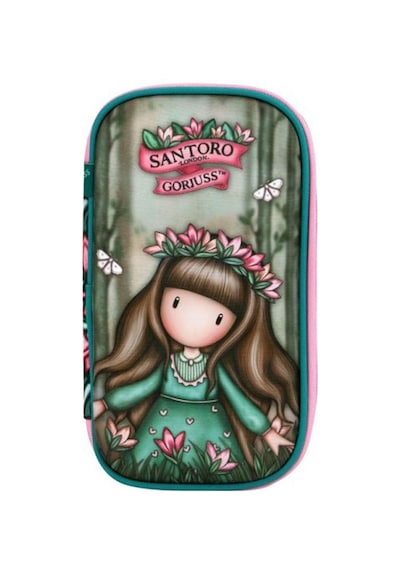 Santoro Gorjuss Woodland Wildflower Oval İçi Dolu Kalem Çantası 1046gj24 Karışık