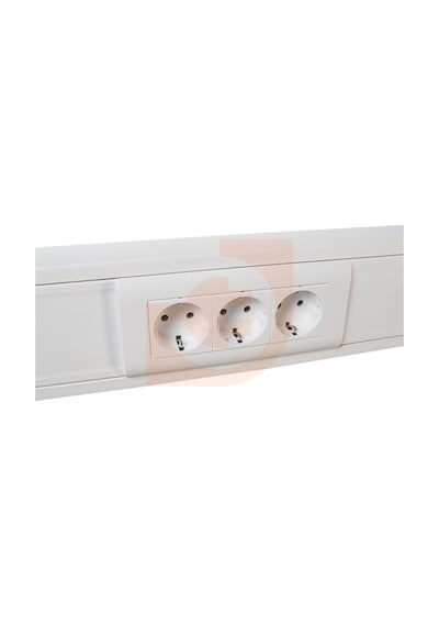 Legrand 638038 Kablo Kanalı Için 6 Modül Kaide+Çerçeve 10 Adetli