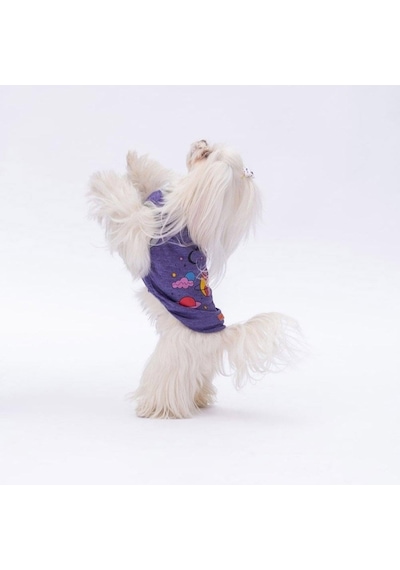 Pawstar Mor Space Time T-shirt Küçük Irk