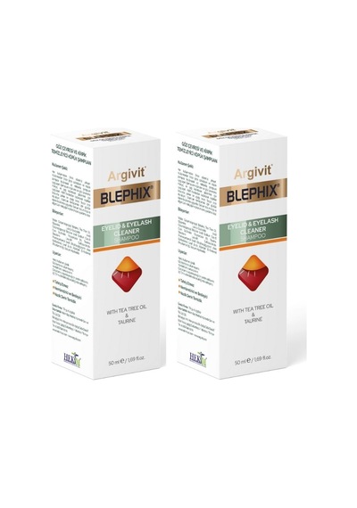 Argivit Blephix Göz Çevresi ve Makyaj Temizleme Şampuanı 2 x 50 ML