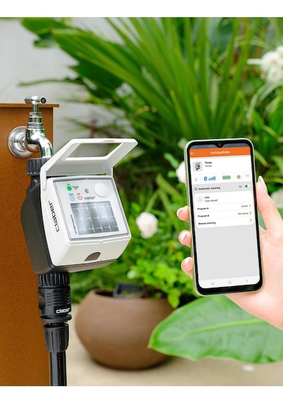 Claber 8497 Tempo Myaquasolar Tek Çıkışlı Otomatik Su Zamanlayıcı