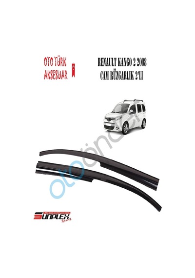 Renault Kango 2 2008 Ve Üstü Mugen Cam Rüzgarlığı Ön-