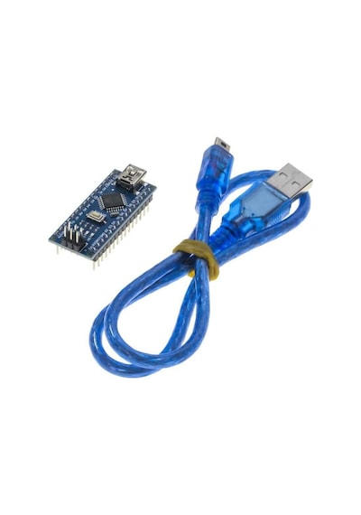 Arduino Uyumlu Nano Klon - Usb Kablo  - Usb Chip Ch340