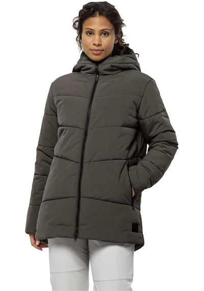 Jack Wolfskin Jack Wolfskın Karolınger Long Jkt W 5719 Kahve
