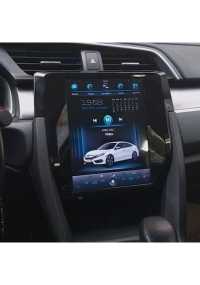 Honda Civic Fc5 2k Görüntü Kaliteli Tesla 9.7 Inch Multimedya Sistemi 4+64 Clarion 2016-2020 9"