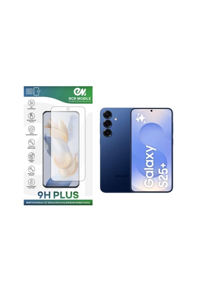 Samsung Galaxy S25 Plus Ekran Koruyucu Mat Parmak İzi Bırakmayan Uyumlu Esnek Nano Kırılmayan