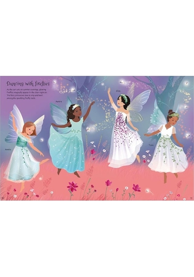 Sticker Dolly Dressing Fairy Princesses Usborne