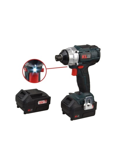 Klpro18Volt/5.0Ah Li-Ion Kömürsüz Prof. Torklu Darbeli Vidalama K