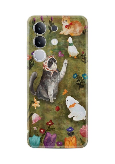Vivo Y29 V2434 Uyumlu Kılıf Desen Baskılı Silikon Özel Seri Stk-.2025.jpg Renk37 Renk37