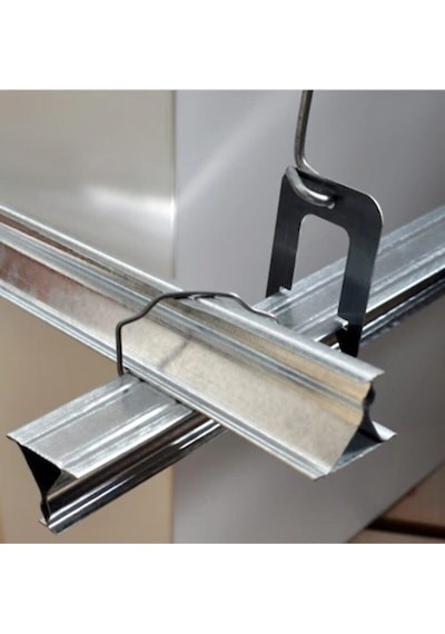 30X30 Clip-In Metal Asma Tavan Tam Takım Alüminyum Sistemi 7 M2