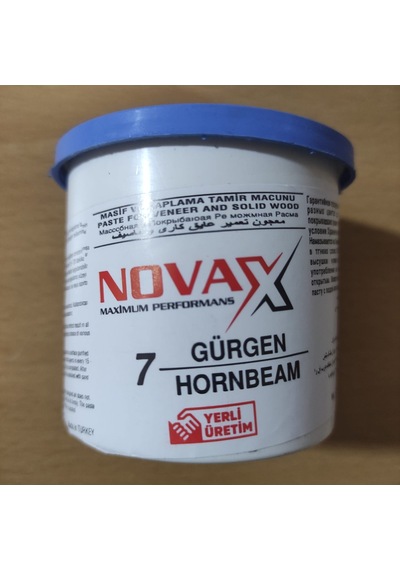 Novax Gürgen Renk Ahşap Tamir Macunu 200 Gram Türk Malı Kaliteli
