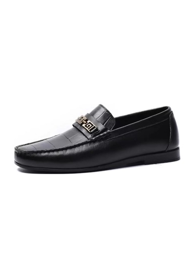 Pierre Cardin 1642621 Siyah Erkek Loafer Günlük Deri Ayakkabı Siyah