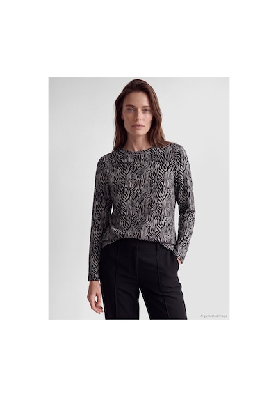 LC Waikiki Alıta Cıty Farkıyla Lcw Grace Gri Penye Desenli Oval Yaka Uzun Kollu Kadın Bluz Gri - 929697444 Gri LC Waikiki Alıta Cıty Farkıyla Lcw Grace Gri Penye Desenli Oval Yaka Uzun Kollu Kadın Bluz Gri - 929697444 Gri