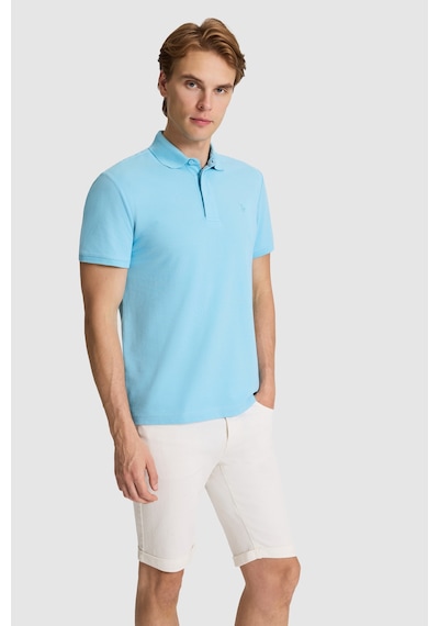 U.S. Polo Assn. U.s. Polo Assn. Erkek Aqua Tişört Basic 50327003-vr007