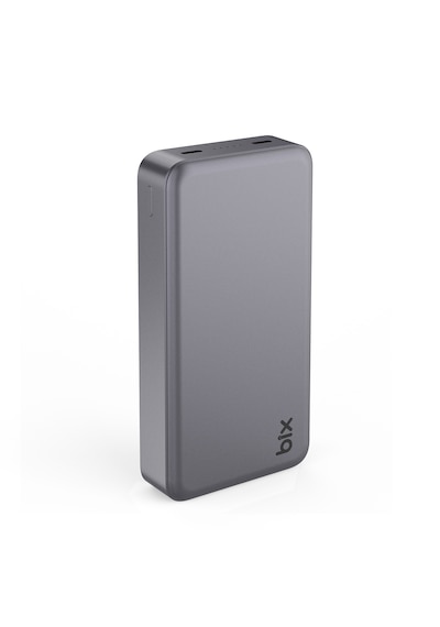 Bix Pb205 20000 Mah Pd 20w Çift Usb-c Portlu Powerbank Koyu Gri