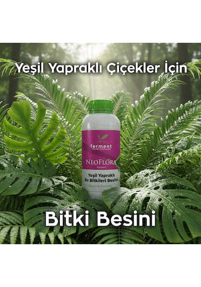 Neoflora Üçlü 500 Ml 3 Adet Daha Büyük Ve Yeşil Yapraklar, Hızlı Büyüme Ve Canlandırıcı Bakım 500 ML