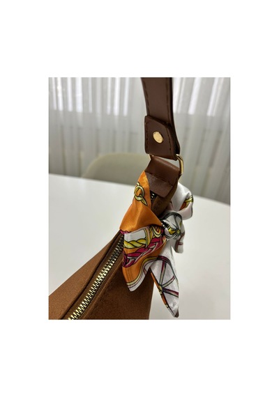 Store Kadın Şık Omuz Çantası Kahverengi