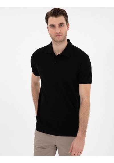 Pierre Cardin Erkek Siyah Tişört Basic 50306448-vr046 Siyah