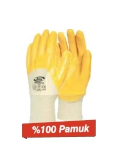 Aky 5000 Yüksek Dayanımlı Nitril Eldiven İş Eldiveni No:10/xl