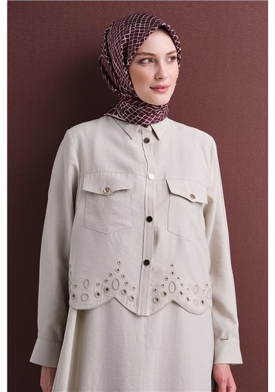 Armine Saf İpek Twill Eşarp 9644d 04 Koyu Kot Mavi