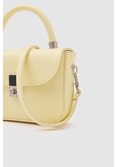 Shule Bags Cobble Small Çapraz Çanta Sarı