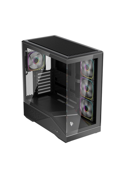 Gm7 Btf Siyah 750w 80+ Bronze Argb 4x12cm Fan Temperli Cam Usb 3.0 Type-c Atx Kasa
