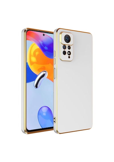Zore Redmi Note 12 Pro 4g Kılıf Omsy Bark Kapak - Beyaz
