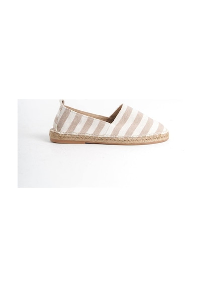 Mubiano Summer Erkek Jüt Taban Keten Beyaz/bej Espadril -mssr3535-bb Beyaz/bej