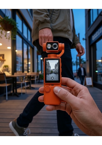 Gimbal Kamera 4k Ultra Hd 180 Derece Döner Lens Uczzzq8aksiyonkamera