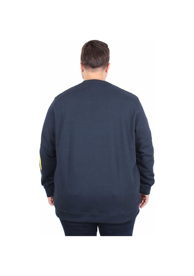 Moc Grande Mocgrande Büyük Beden Bisiklet Yaka Sweat Double Face Pike Eo 25703 Lacıvert Lacivert Moc Grande Mocgrande Büyük Beden Bisiklet Yaka Sweat Double Face Pike Eo 25703 Lacıvert Lacivert