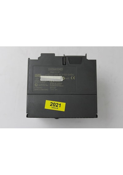 6es7313-6cf03-0ab0, 6es7 313-6cf03-0ab0, Sımatıc S7-300, Cpu 313c-2, 16 Dı/16 Do 2. El