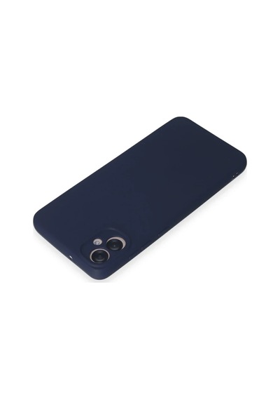 Samsung Uyumlu Galaxy A05 Kılıf First Silikon - Lacivert 0.2M-Çok Renkli