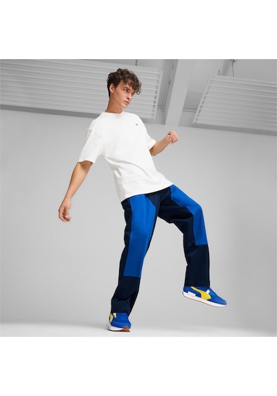 Puma Downtown Çift Diz Pantolon 624368 14 Mavi