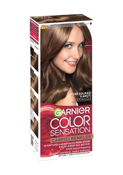 Garnier Çarpıcı Renkler 6.0 Yoğun Koyu Kumral - 3 Adet Tarı