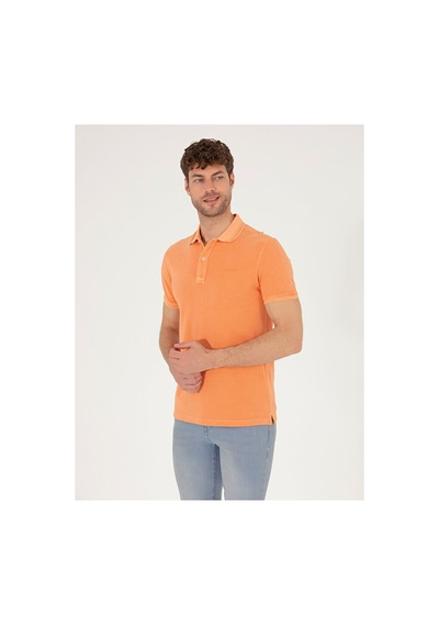 Pierre Cardin Slim Fit Polo Yaka Tişört 50264742-vr053 Renkli
