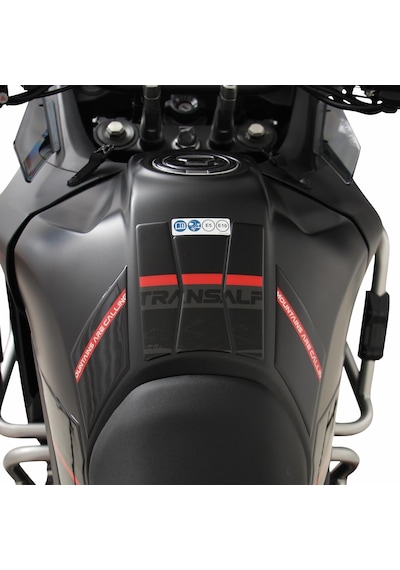 GP Kompozit Honda XL750L Transalp 2023-2024 Uyumlu Tank Pad Gri